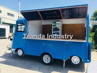 2025 Citroen Food Truck Bleu Couleur Conteneur Boisson Restauration Vans