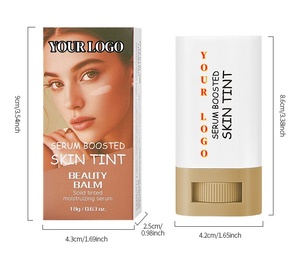 Kunden spezifische 6 Farben Concealer Private Label Großhandel OEM Solid Tinted Moist urizing Serum Boosted Skin Tint Natürliches Nude Makeup - Product Image 2
