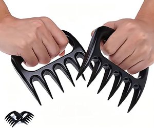 Pas cher Prix En Plastique Ours Griffes Déchiqueteur <span class=keywords><strong>De</strong></span> Viande BBQ Grill Outils Poulet <span class=keywords><strong>Porc</strong></span> Bœuf Broyeur Séparateur - Product Image 1