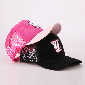 カスタムメンズメッシュトラッカーハットゴラス刺Embroideryパッチ野球トラッカーキャップ - Product Image 1