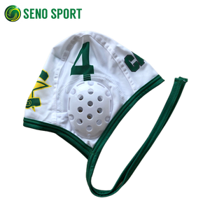 Casquettes <span class=keywords><strong>de</strong></span> Water-Polo bleu imprimé personnalisé - Product Image 4