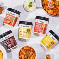 Ofood Premium Instant Korean Tokpokki saveur BBQ 140g, plat de rue asiatique rapide et facile, fabricant de gâteaux de riz en gros