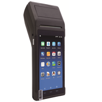 Terminal de point de vente mobile intelligent Android 11 Q2i noir avec imprimante thermique intégrée 58 mm et lecteur SIM