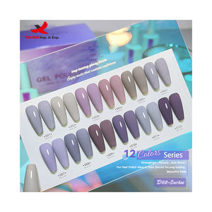 New Style Red Uv <b>Nail</b> <b>Polish</b> Art Supplier Uv Gel Supplies Low Moq 2pcs 12 Colors <b>Nail</b> <b>Polish</b> Set Custom Box logo Private Label - Product Image 1