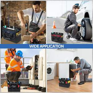 Sac à outils professionnel pour électricien, électronique, électricité, personnalisé en usine, échantillon gratuit, sac à outils suspendu, robuste - Product Image 4