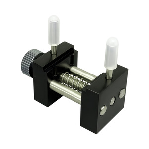 Miniature Bench Vise <b>Small</b> Precision Model <b>Tool</b> Black And Silver Manual Drive For Gundam Assembly - Product Image 5