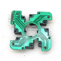 Pièce de rechange Sanwa : Joystick à bascule 5 broches avec micro-interrupteur pour carte PCB, composants de joystick pour jeux d'arcade Jamma et jeux DIY à monnayeur