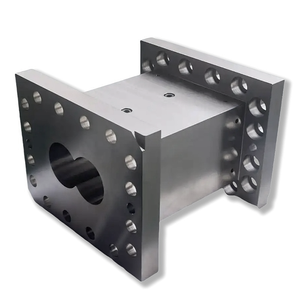 Chịu mài mòn song song đôi vít Thùng <span class=keywords><strong>masterbatch</strong></span> đùn cho nhựa & cao su bộ phận máy móc - Product Image 2