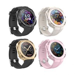 2023 NFC Étanche Montre Reloj GS3 Cyber avec étui Flicker 360x360 HD Écran Contrôle Vidéo Moniteur de Santé Montres Intelligentes - Product Image 6