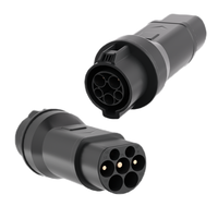 Adaptateur GDON J1772 vers GB/T 32A 250V AC, convertisseur de charge pour véhicules électriques, SAE Type 1 vers norme chinoise GBT pour borne de recharge domestique EVSE