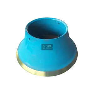 GP100 GP100S Crusher Parts Cone Crusher Wear Parts Concave And Mantle Cone Crusher Parts