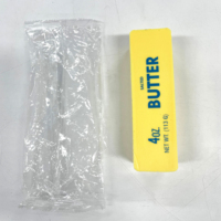 Bâton de beurre en PU sûr, forme souple, parfum crème sucrée, design 3D réaliste, doux, super lent à remonter, jouet anti-stress unisexe