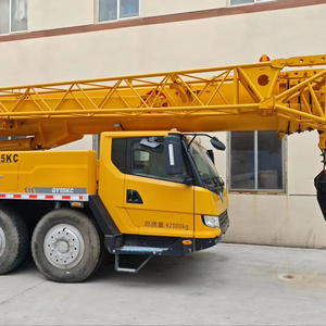 Grue d'occasion QY55KC 55 tonnes Shanghai QY QAY XCA XCT en bon état à prix réduit - Vente chaude - Product Image 1