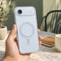 Casing iPhone 17 Air Anti Benturan Tipis Transparan Kristal Jernih Tpu Bumper Pelindung Belakang untuk iPhone