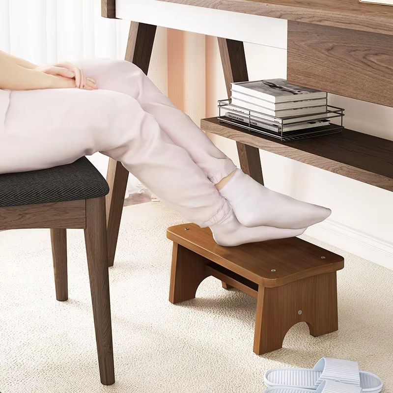 Vintage Foldable Eco-Friendly Durable Step Stool Mini Get up Anti Slip ...