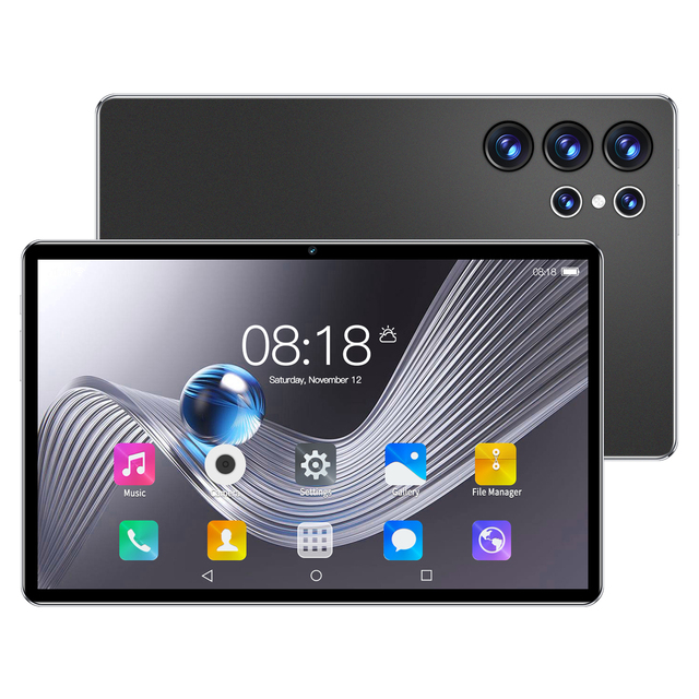 Interpad Brand 16GB Dual SIM Android Tablet 10.1 Inch Educational Phone Call Feature MTK6771 with Keyboard Cover Mouse Touch Pen