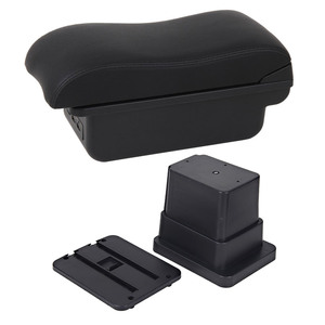 Vtear ABS สำหรับ VW <span class=keywords><strong>Xpander</strong></span> 2015-2019ที่วางแก้ว USB กล่องเก็บของที่เท้าแขนด้านหน้าของแต่งรถพร้อมอุปกรณ์ตกแต่งภายใน - Product Image 1