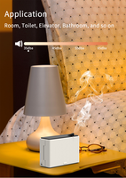 Diffuseur de parfum mural 50 ml, mini appareil commercial pour la maison, nébuliseur d'huiles aromatiques à piles