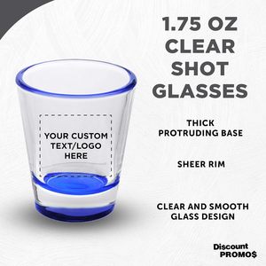 PROMOS À PRIX RÉDUIT Verres à shot personnalisés avec photo imprimée 1,75 oz. Lot de 10/50/100 cadeaux personnalisés en vrac, idéaux pour les mariages et les fêtes - Product Image 3
