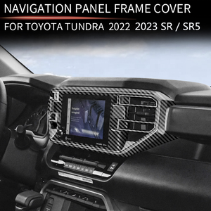 Spedking alta calidad SR SR5 Panel de navegación GPS Central embellecedor de marco para TOYOTA TUNDRA <span class=keywords><strong>2022</strong></span> + MARCO DE Panel de navegación - Product Image 6