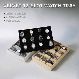 Rectangle <b>Watch</b> Storage Box 12 Slots Linen Inner Dustproof Jewelry Display <b>Case</b> for Men Women - Product Image 2