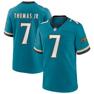 Maillot de football américain personnalisé Jacksonville 2026 – Tenues brodées pour jeunes, vêtements de sport, édition rétro Teal Prowler - Product Image 2
