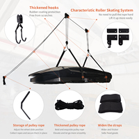 Système de poulie de levage pour kayak, système de levage robuste pour garage, pour kayak, vélo, canoë, coffre de toit