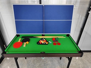 <span class=keywords><strong>Mesa</strong></span> de Billar 4 en 1 CHRT <span class=keywords><strong>Ping</strong></span>-<span class=keywords><strong>pong</strong></span>, <span class=keywords><strong>Mesa</strong></span> de Billar, Tenis de <span class=keywords><strong>Mesa</strong></span>, Air Hockey, <span class=keywords><strong>Mesa</strong></span> de Comedor, Mesas de Tenis Plegables para Interiores - Product Image 4
