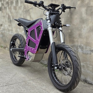 HCBK-X50 22000W 72V58AH Motocicleta Eléctrica Leopard Cloud para Montaña 120km/h 115 Millas, Cuadro de Motocicleta Todoterreno HCBK-X50, el Cuadro Delantero es C - Product Image 5