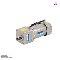 Moteur électrique micro-AC à engrenages pour équipement de levage d'entrepôt, mini-treuil avec freinage à coupure de courant et verrouillage instantané, réducteur robuste 90W-750W