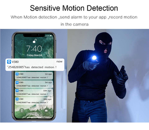 V380 180 Độ Giám Sát Không Dây Video 2 Cách Âm Thanh P2P Khe Cắm Thẻ SD 1080P An Ninh Nhà Cổng Cửa Lổ Nhìn Trộm Wifi Máy Ảnh - Product Image 6