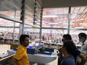 섬유 산업을 위한 부서지는 바늘 금속 탐지기를 가진 높은 정밀도 바늘 발견자 - Product Image 6