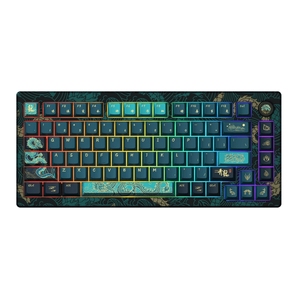 Mod007v3 ông năm của Rồng RGB Backlit 75% Bàn Phím Cơ khí kem vàng chuyển đổi từ tính Bàn phím trò chơi máy tính - Product Image 1
