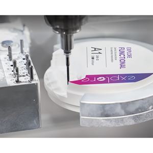 Frese diamantate rivestite per fresatura dentale CNC CAD CAM strumenti da laboratorio per cera di zirconi PMMA macinazione ceramica Set punte da taglio - Product Image 6