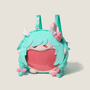 Colección Fate Miku Puella <span class=keywords><strong>Magi</strong></span> Madoka Magica, Mochila de Felpa Suave Kawaii para Cosplay, Bolsas de Anime Itabag para Niñas - Product Image 5