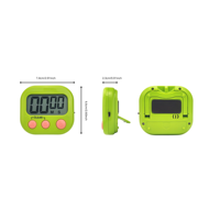 Jam Alarm magnetik memasak, Digital dapur Timer memasak Shower belajar Stopwatch jam Alarm magnetik elektronik aksesoris dapur Timer memasak