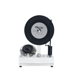 Adorno de Fonógrafo de Resina, Decoración Creativa con Proyección de Disco de Vinilo, Resistente al Agua y a los Golpes, para Escritorio, Mueble de TV, Regalo Artesanal de Resina - Product Image 3