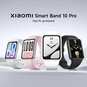 สายรัดอัจฉริยะ Xiaomi 10 Pro AMOLED จอสัมผัสสำหรับฟิตเนสวัดอัตราการเต้นของหัวใจ IPX8ตรวจวัดการนอนหลับกันน้ำสายซิลิโคนสำหรับทุกเพศ - Product Image 1