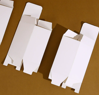 Caja de Papel Plegable Plateada Elegante al por Mayor para Embalaje de Regalos de Lujo con Laminación Mate