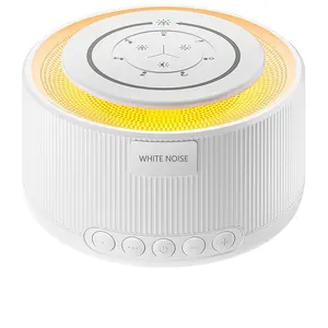 Macchina portatile per il rumore bianco di vendita calda Baby 30 suoni rilassanti macchina per il rumore bianco della luce notturna RGB