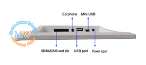 إطار صور رقمي 10 بوصة في متاجر البيع بالتجزئة مع بطارية - Product Image 4