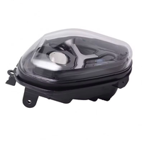 Phare LED YongJin avec faisceau haut/bas DRL avec Angel Eyes pour BMW R1200R