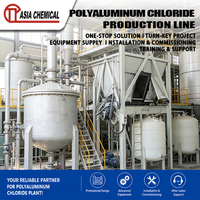 Usine de production de chlorure de polyaluminium (PAC) par séchage par atomisation, unité de production de floculant chimique