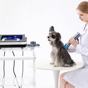 Medical Eswt Shockwave Stoßwellen-Physiotherapie gerät für die veterinär medizinische Schmerzpunkt-Therapie und beschleunigte Heilung - Product Image 3