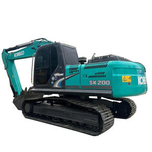 90% नए पृथ्वी चलने वाले उपकरण मूल जापानी खुदाई खुदाई के लिए 20ton kobelo sk200 खुदाई निर्माण मशीनरी बिक्री के लिए सस्ती कीमत - Product Image 1