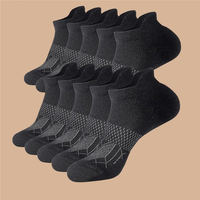 Chaussettes de sport respirantes multicolores pour femmes, chaussettes de sport en nylon rembourrées antidérapantes pour la course à pied, le basketball, l'été