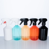 Bouteille PET de 500 ml en matériau recyclé 80 % 90 % PET, flacon pulvérisateur à gâchette pour produits de beauté et de soins personnels