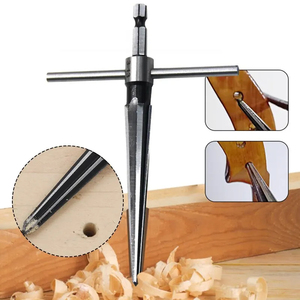 Broca cónica de acero con mango en T al por mayor, herramienta de corte y escariado de 6 filos para biselado, escariador manual de pasadores de puente de 3-13/5-16mm - Product Image 4