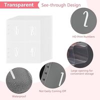 OEM Rose 100 Enveloppe Économies Défi Budget Classeur Défis Cuir Pu Budget Argent Classeur Planificateur Carnet pour Économiser de l'Argent