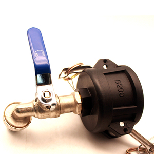 Raccord de couplage HT en plastique <span class=keywords><strong>pour</strong></span> <span class=keywords><strong>robinet</strong></span> de jardin, connexion filetée, certifié CE <span class=keywords><strong>pour</strong></span> adaptateur de réservoir <span class=keywords><strong>IBC</strong></span>, fût de tonne, usage domestique - Product Image 3